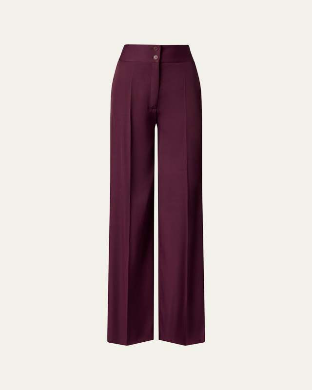 Rudy Wide Leg Wool Pants